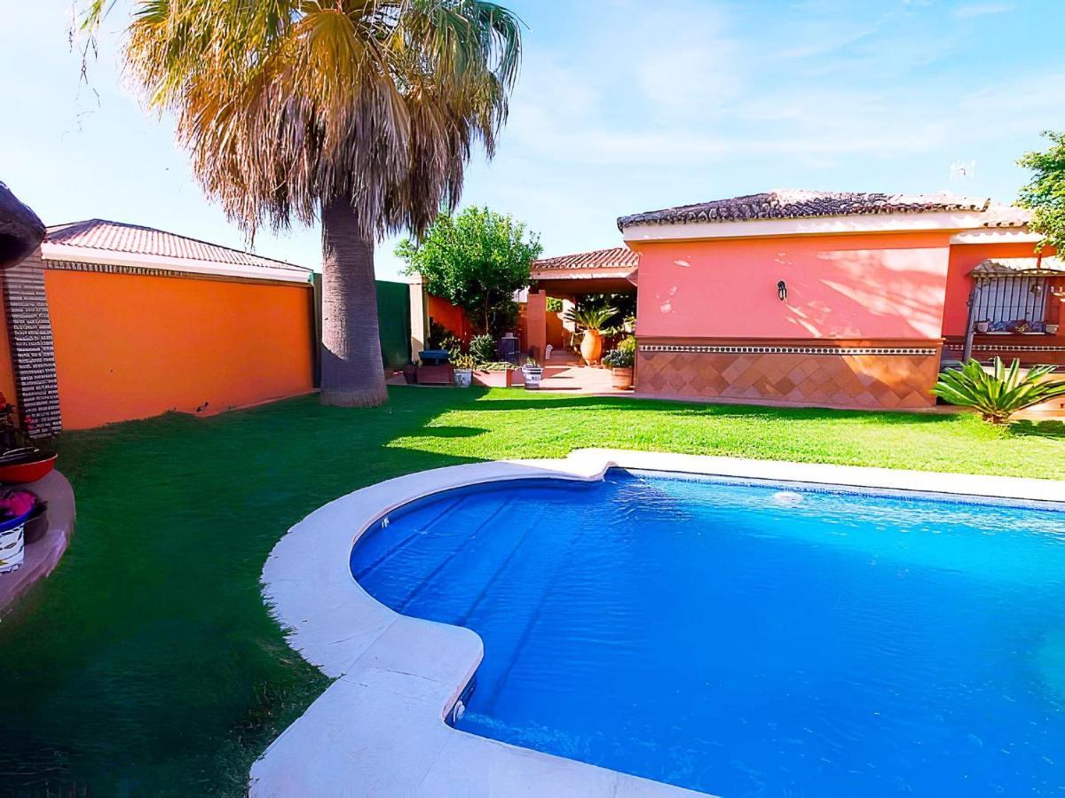 Chalet Piscina Privada El Puerto De Santa Maria Villa Exterior foto
